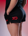 Red Evolution Women's Shorts